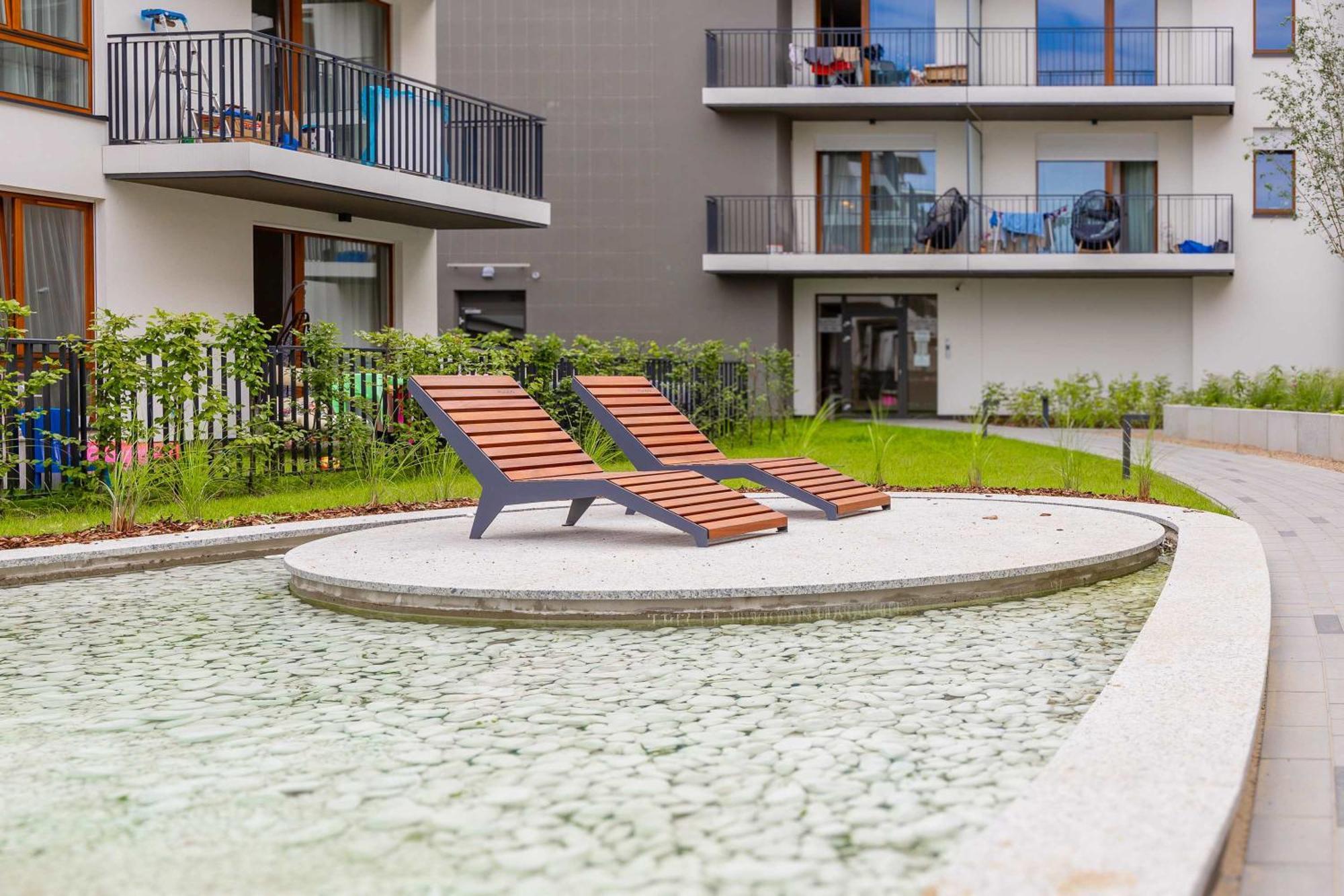 Apartment Sarmacka Wilanow With Parking, Sauna & Gym By Noclegi Renters Varsovia Exterior foto