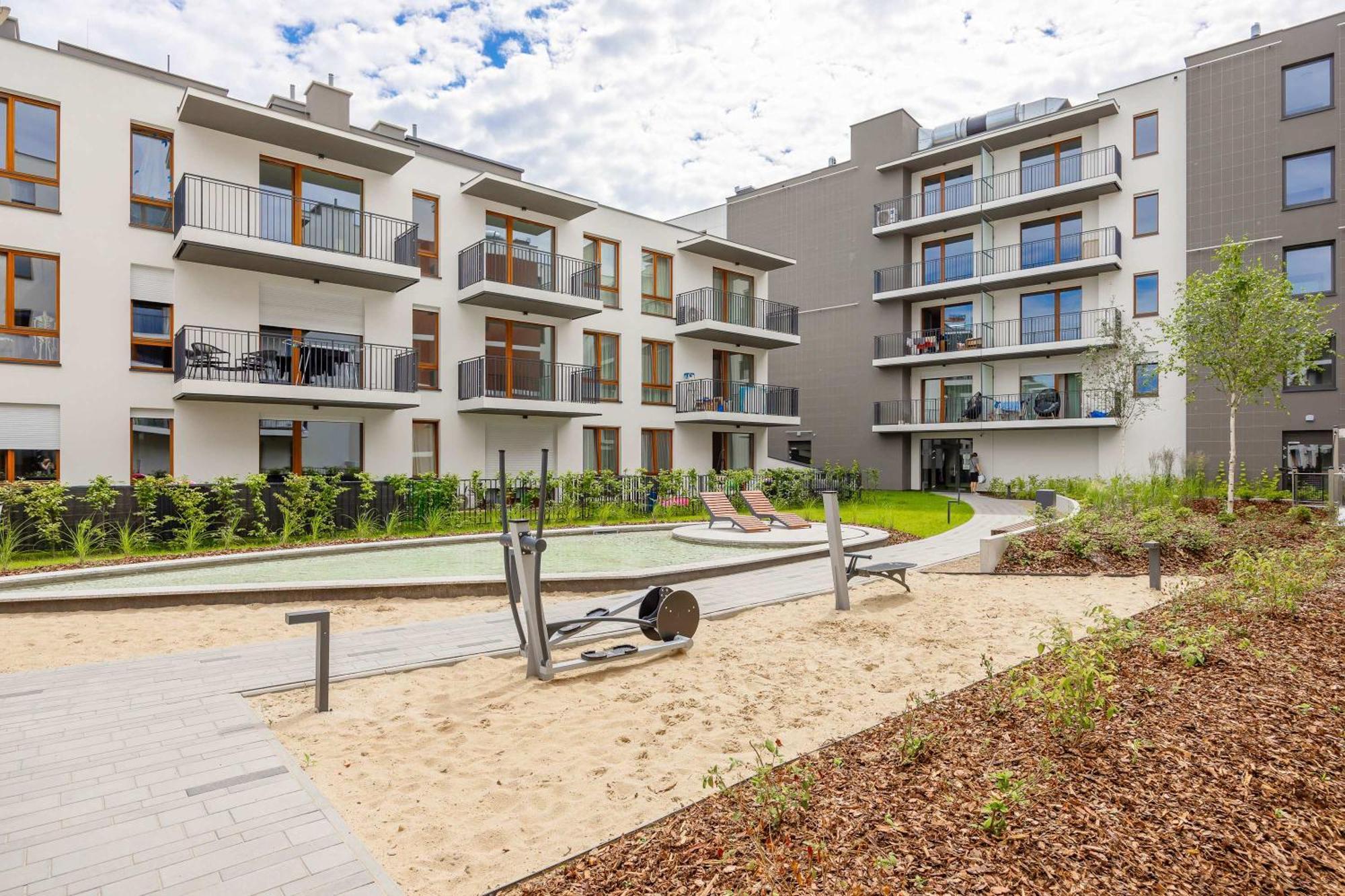 Apartment Sarmacka Wilanow With Parking, Sauna & Gym By Noclegi Renters Varsovia Exterior foto